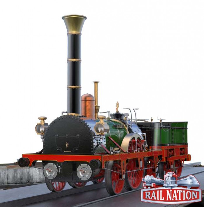 Die Lokomotive Adler jetzt auch im Browsergame Rail Nation